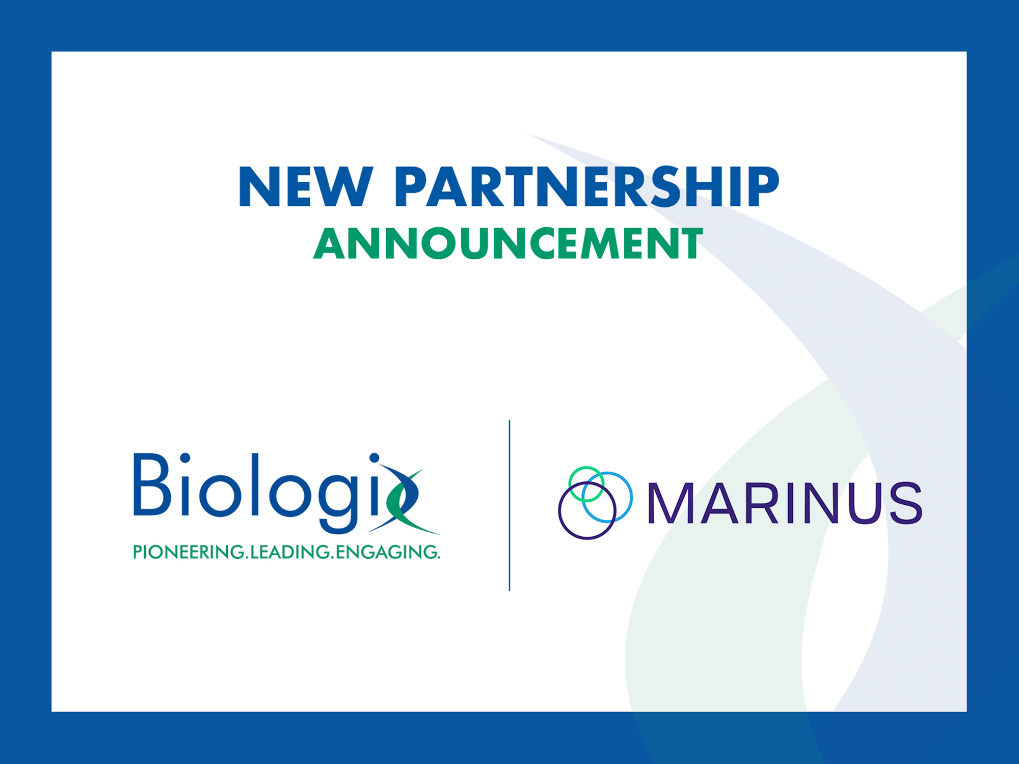 Biologix announces distribution agreement with Marinus Pharmaceuticals, Inc. for ganaxolone in select markets in the Middle East and North Africa