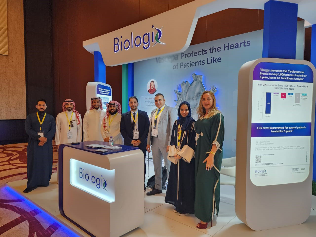 Biologix at the 34th Annual Conference of the Saudi Heart Association 2023